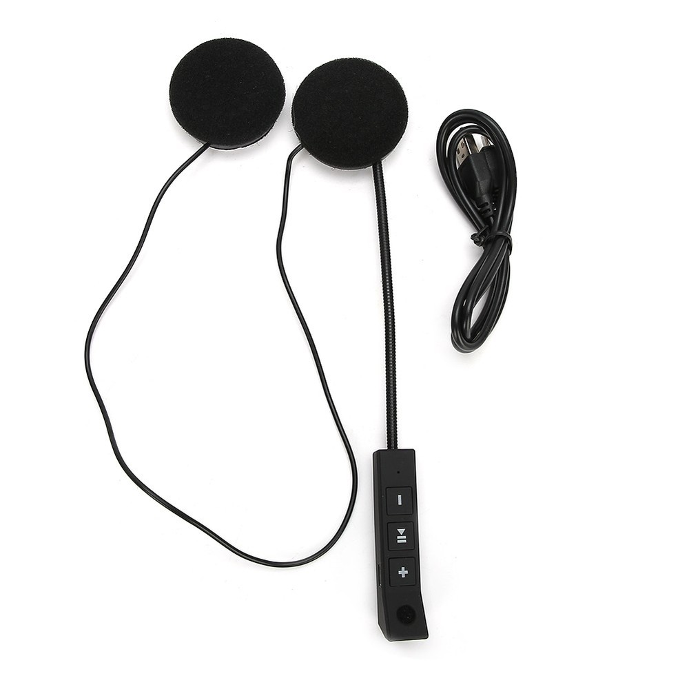 Compact Helmet Headset For Hands-free Riding Accessory LAJH