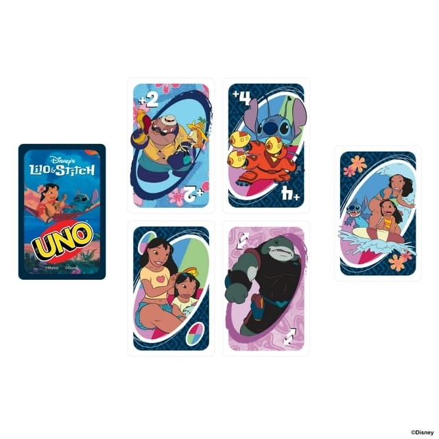 UNO Disney’s Lilo and Stitch Card Game for Kids & Family Night
