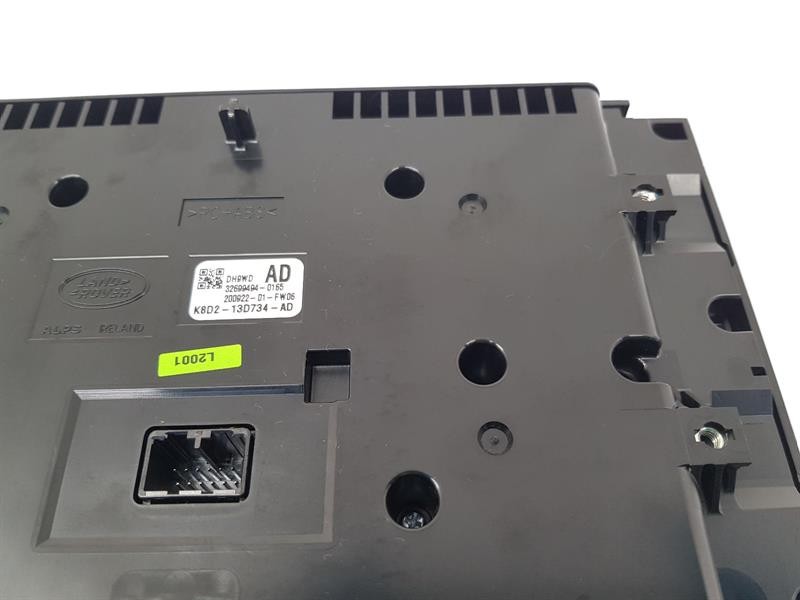 2020 LAND ROVER RANGE ROVER EVOQUE HEATER CONTROL PANEL ASSEMBLY K8D213D734AD