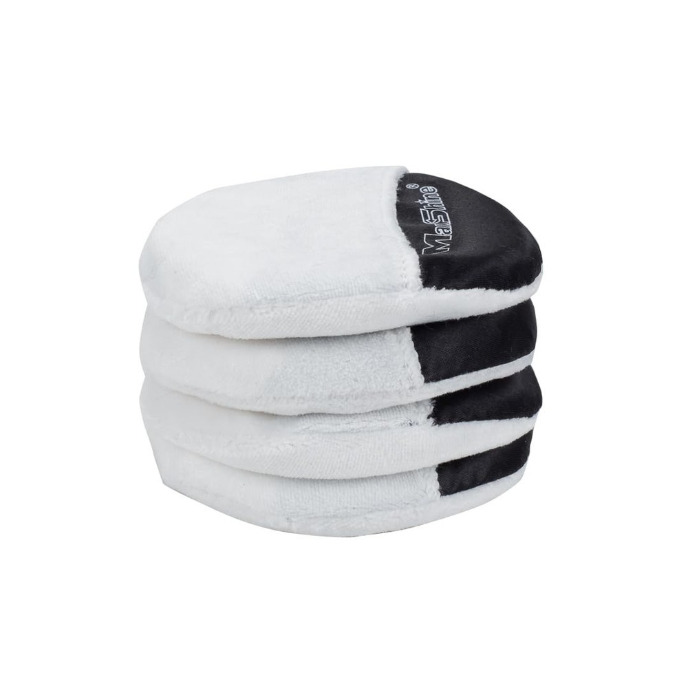 MaxShine Handheld Microfiber Coating Applicator (Pack of 2), Black
