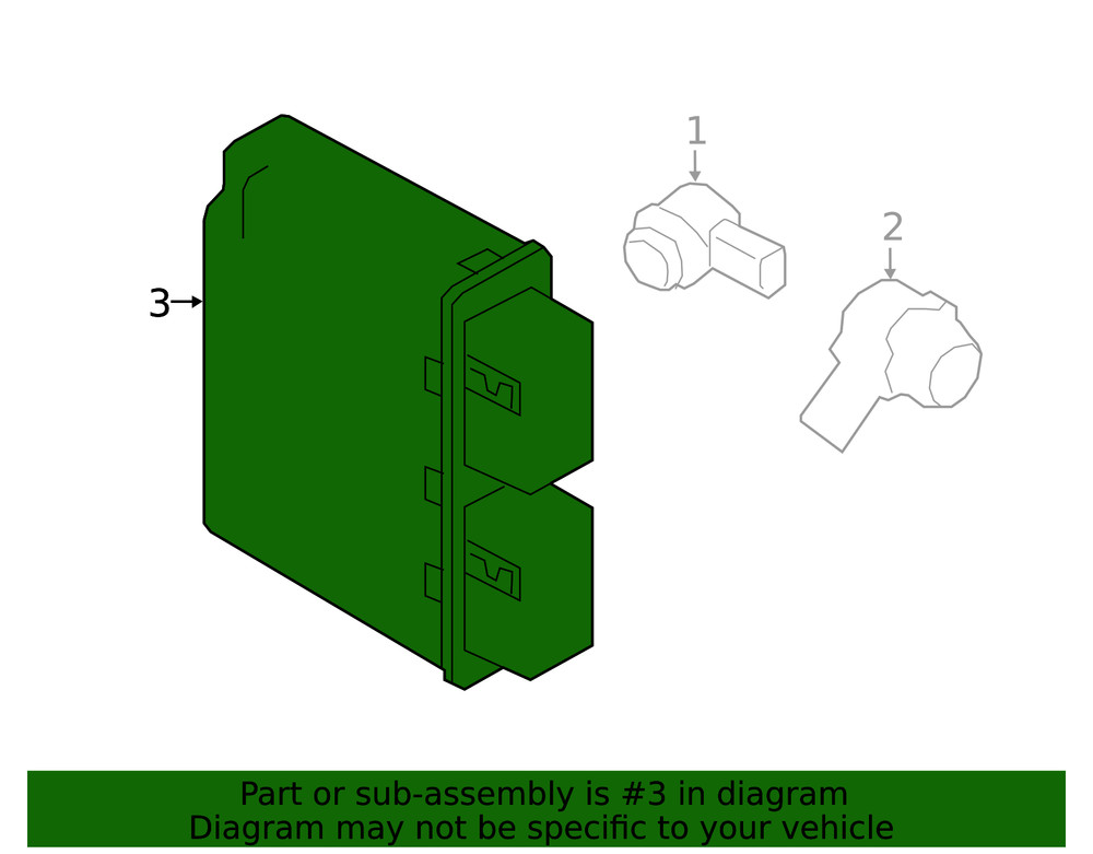 Genuine BMW Control Module 66-20-5-A44-586