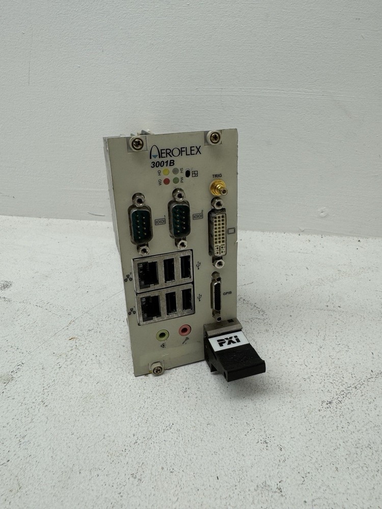 Aeroflex 3001B PXI Controller Module – GPIB / USB / Serial / DVI