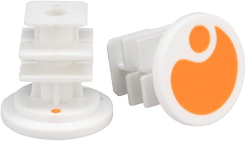 End Plugs for GA2/GA2Fat/GA3: Orange