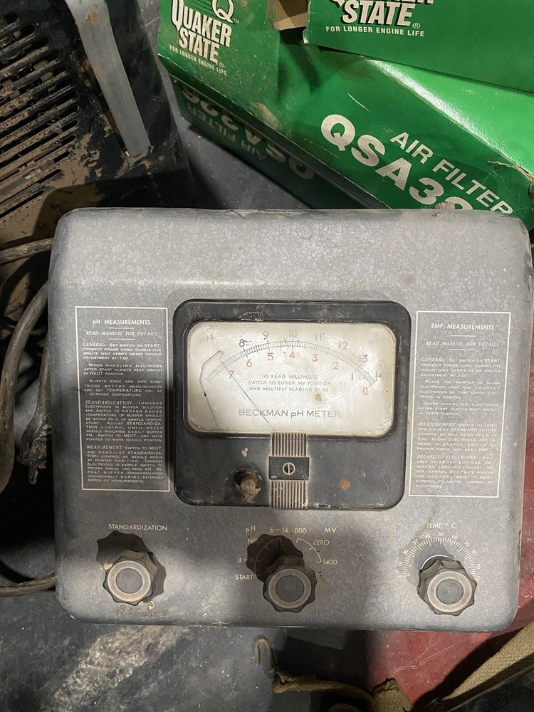 Blackman Glass Electrode Ph Meter modelH2