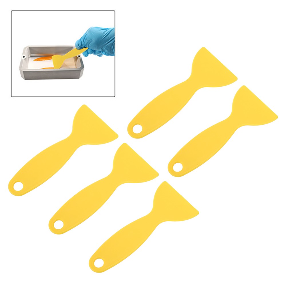 5pcs 3D Printer Spatula Flexible Plastic 3D Printing Resin Removal Scraper DSO