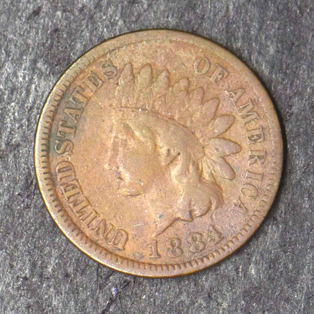 1884 Indian Head Cent - COINGIANTS -
