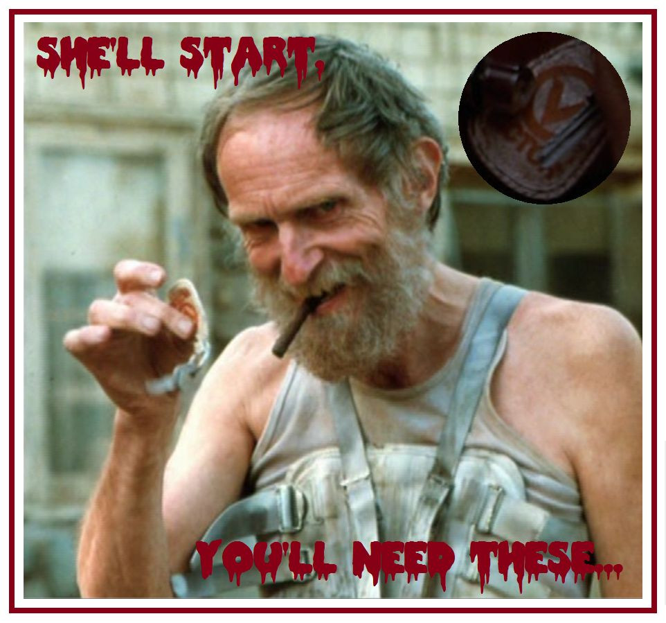 VICTOR V KEYCHAIN 1958 PLYMOUTH FURY CHRISTINE STEPHEN KING ACCURATE MOVIE PROP