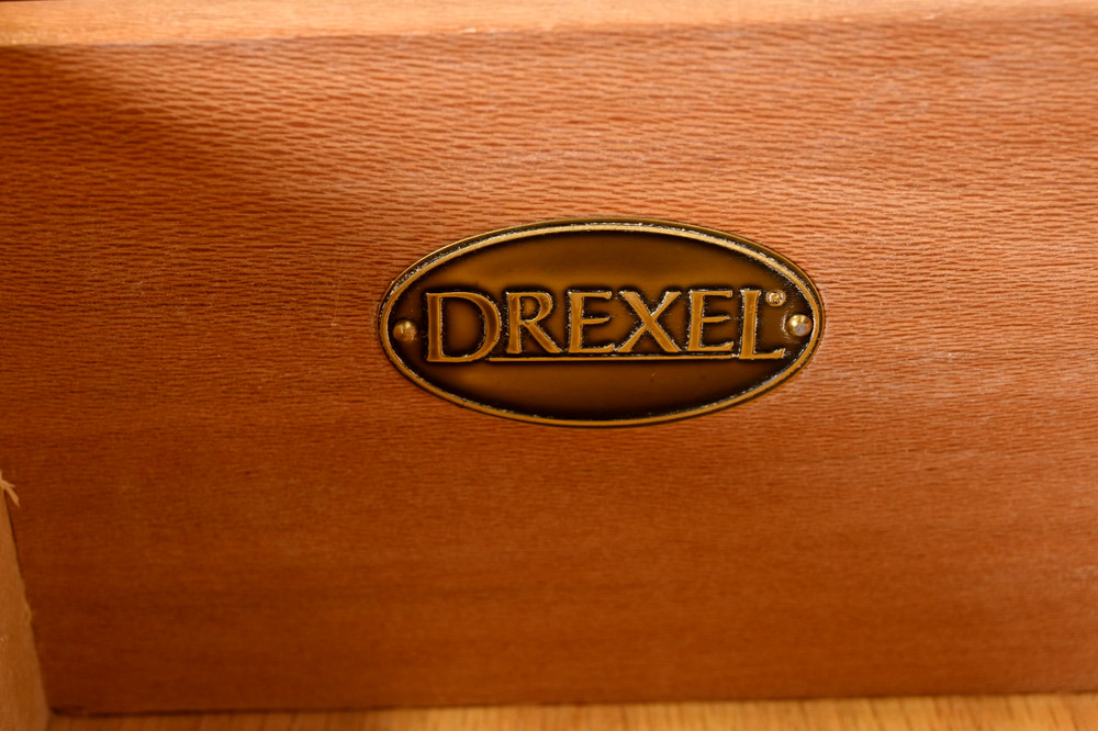 Drexel Heritage Spanish Colonial Solid Pine Sideboard or Bar Cabinet