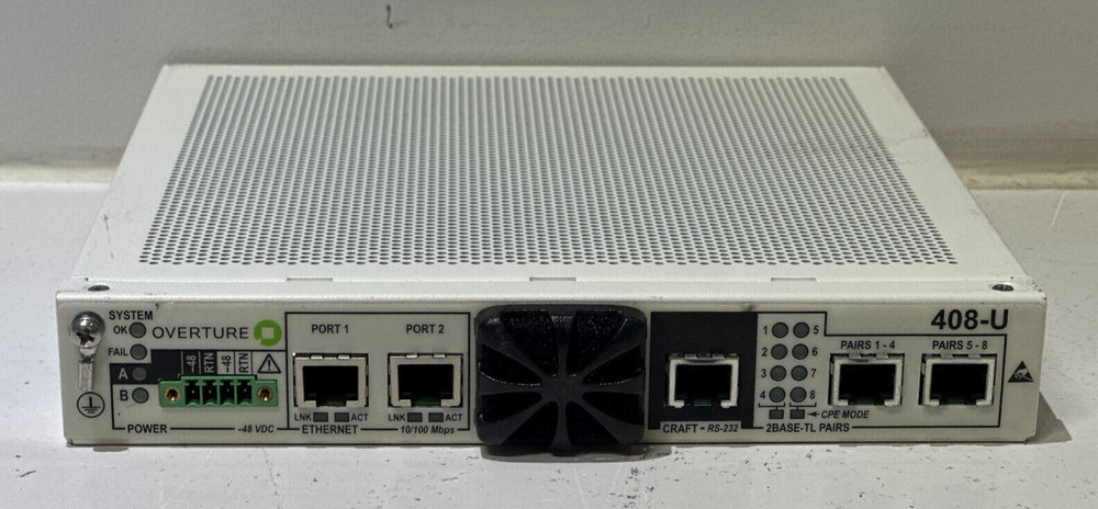 Overture HN408-U-2E-T Ethernet Modem