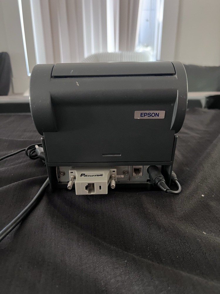 FULLY TESTED Micros Epson TM-T88III POS Compact Thermal Receipt Printer Serial