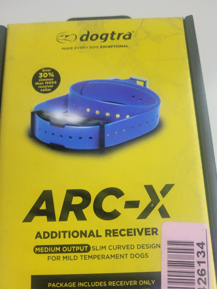 Dogtra ARC-X Additional, Replacement Dog Collar Receiver w/Blue Strap