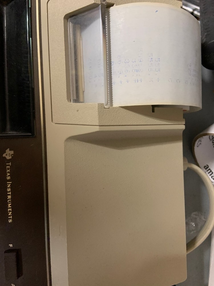 Texas Instruments ti-5040 Printing Calculator