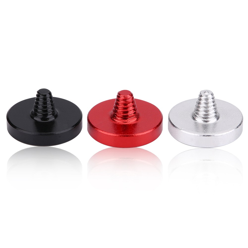 3pcs Universal Aluminium Alloy Camera Shutter Release Buttons With Concave S HBA