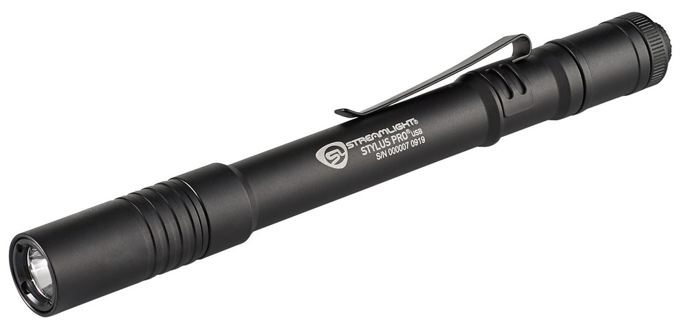 Streamlight Stylus Pro® USB LED Penlight Flashlight Black 66134