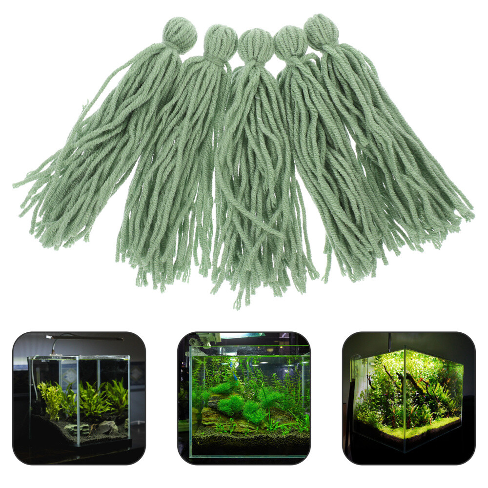 5Pcs Breeding Mops for Fish Tank Fish Spawning Mops Fish Breeding Mop
