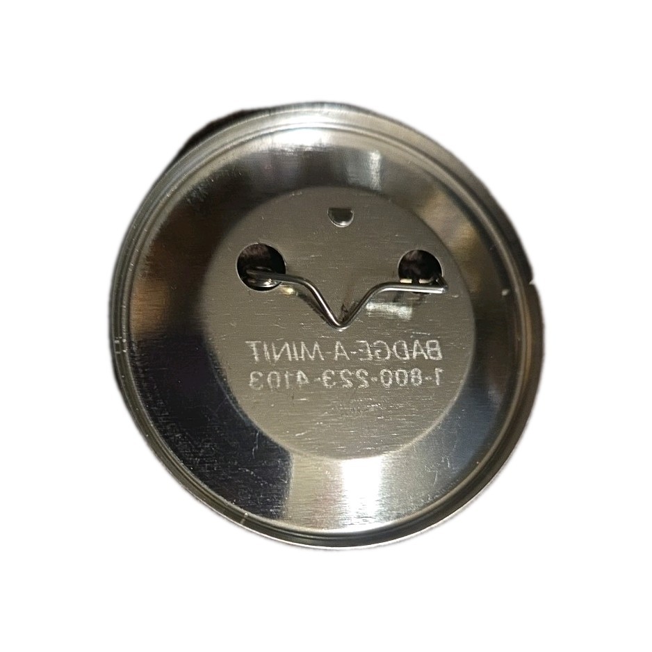 2 1/4 Inch BADGE-A-MINIT Button Backs For Button Making Machine Over 40 Pieces