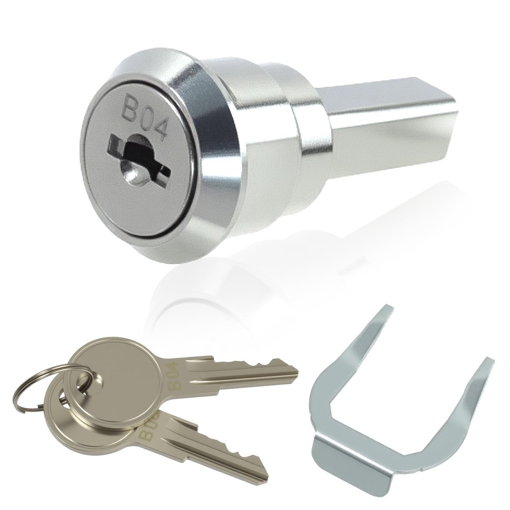 Nextpal Stainless Steel Tool Box Lock Replacement Set, Universal 1 PACK