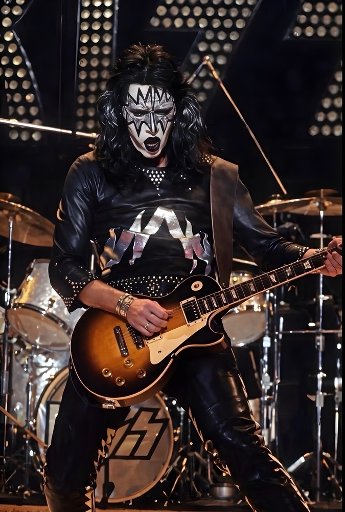 11x17 Kiss Ace Frehley Poster ABC In Concert Live Solo Photography #3