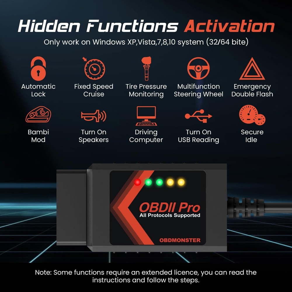 FOR-can Pro Car Scan Tool Programming OBD2 Diagnostic Scanner for Ford F Series