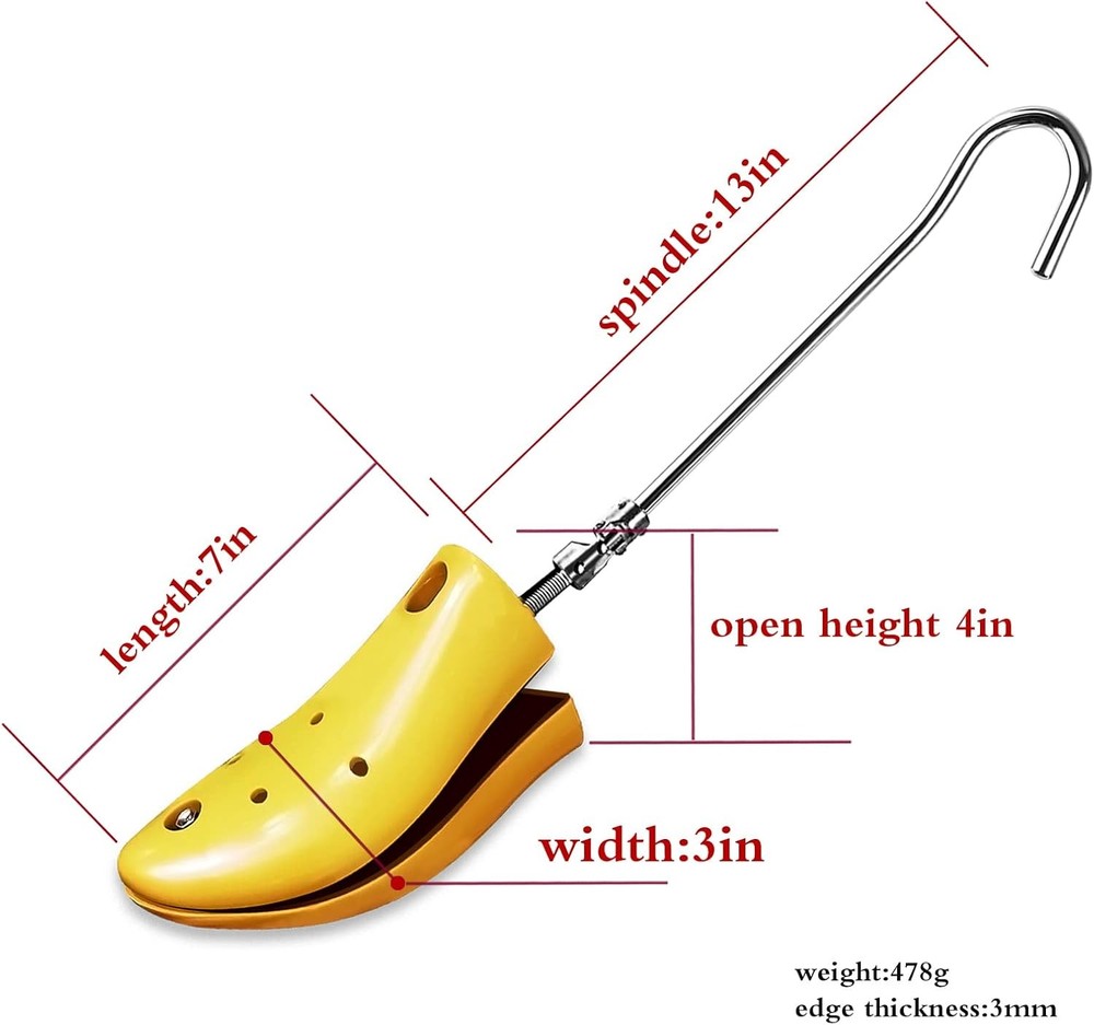 Boot Stretcher for Cowboy Boots,1 pack Adjustable Shoe Thick...