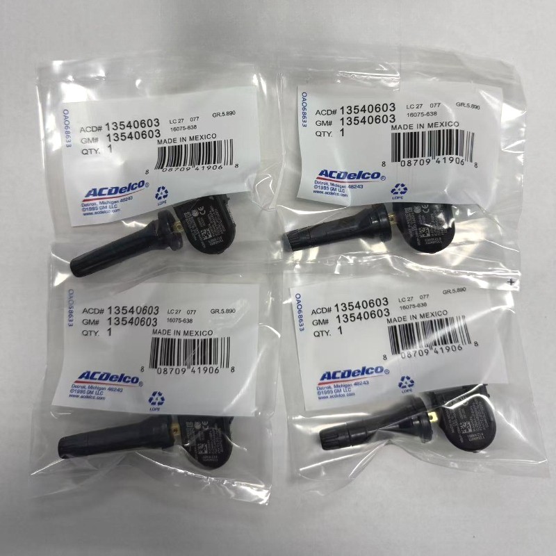 4PCS Genuine OEM TPMS Tire Pressure Sensor 13540603 for GMC Chevy Buick Cadillac