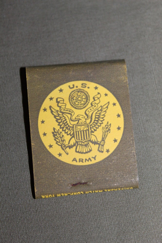 Original WW2 U.S. Army Issued Soldiers Ration Match Pack, Full & Unused from Lot