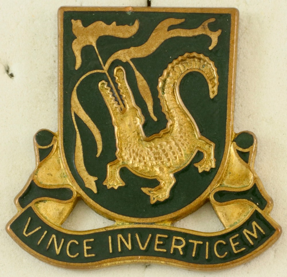 325th Tank Battalion Crest DI/DUI Pinback NS Meyer HM