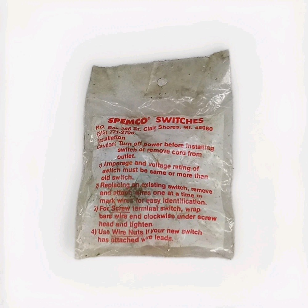 Spemco 1188/20 Toggle Switch