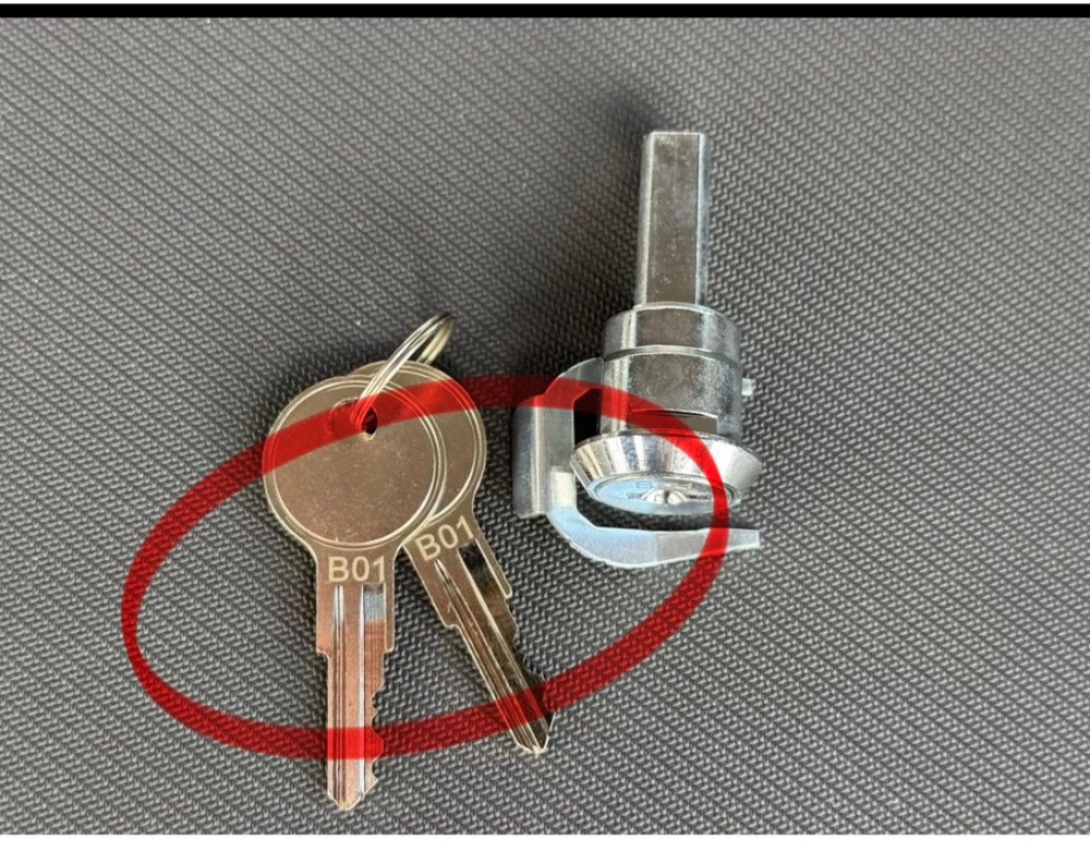 B05 B04 B02 B01 Kobalt Husky Tool Chest ToolBox Replacement Lock Cylinder Key