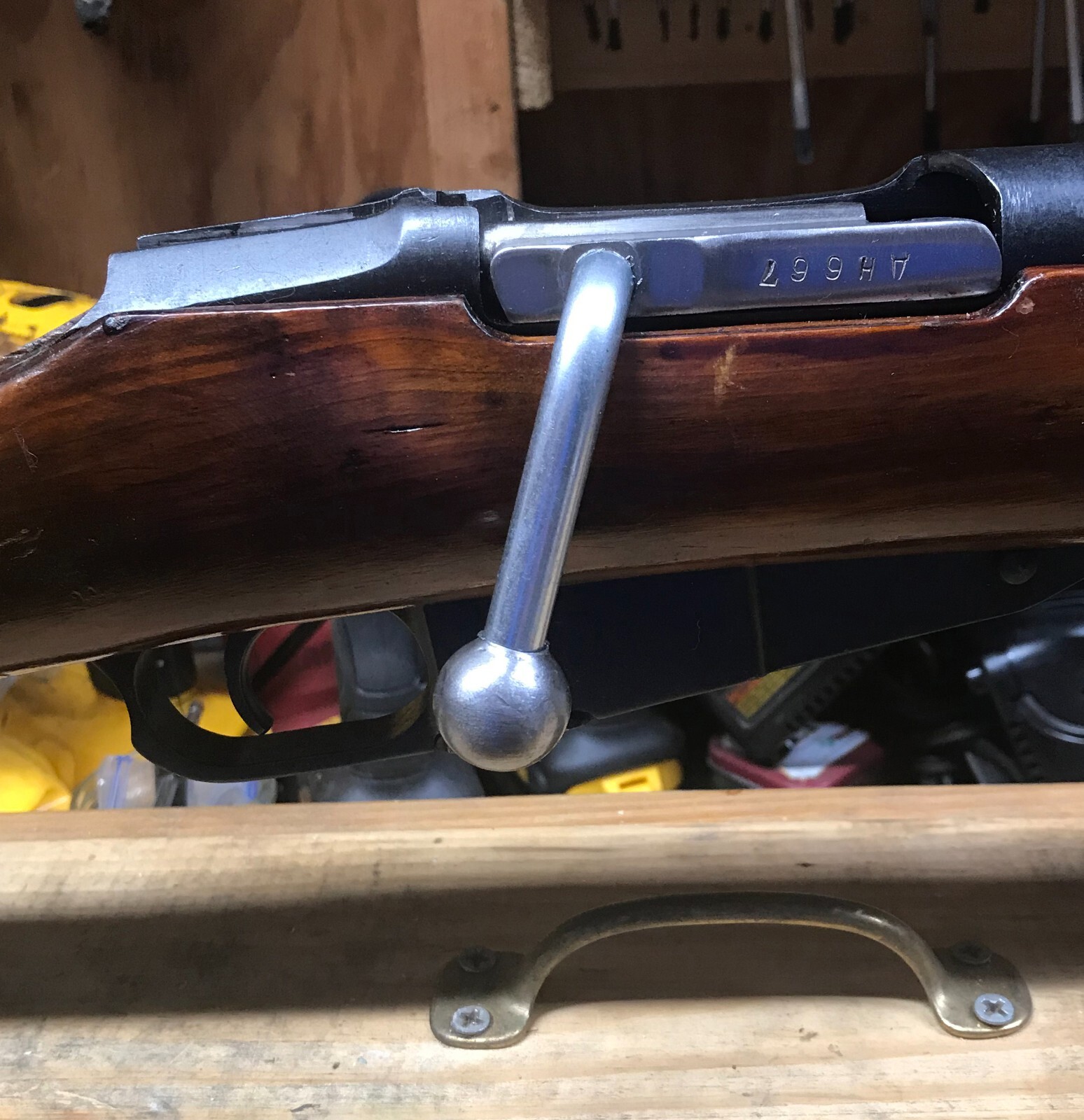 Mosin Nagant Bent/Sniper WWII Style Handle Custom Install Service "On Your Bolt"