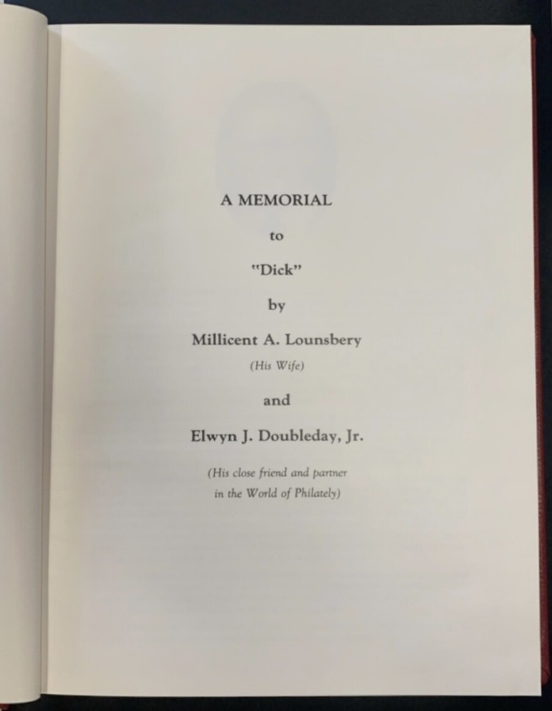 American Postal Markings From Colonial Times to the 1850s by Lounsbery