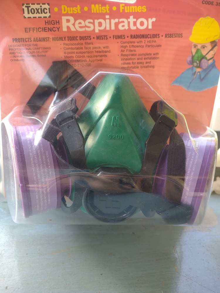 Vintage Eastern Half Mask Respirator