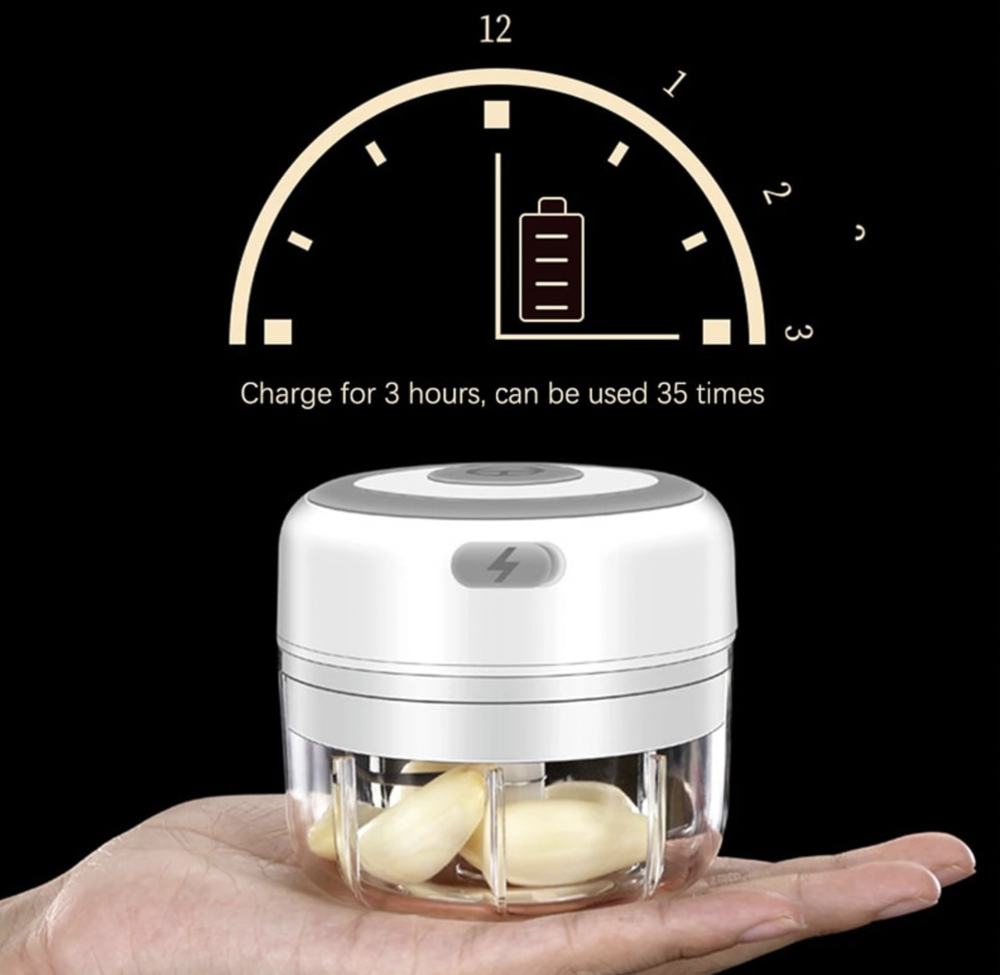 Mini Electric Food Processor Chopper Blender Masher Grinder Kitchen
