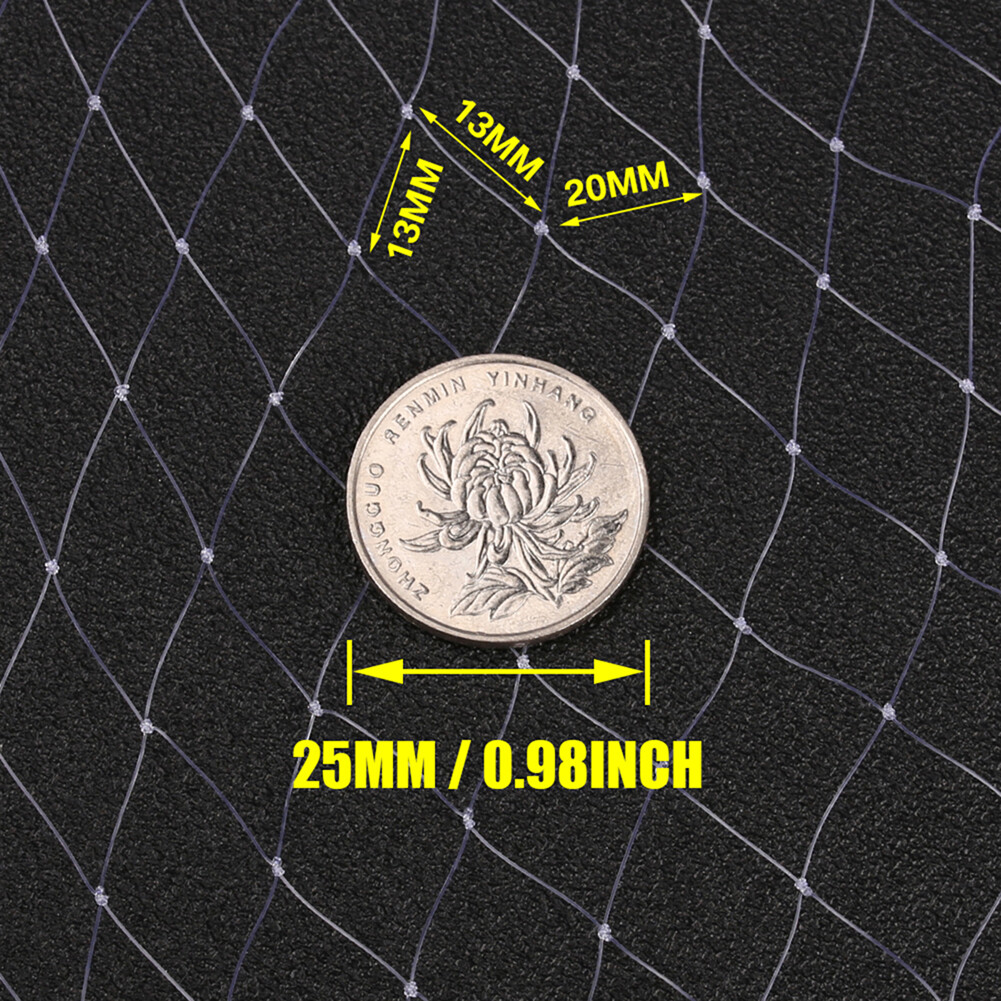 8/10/12/14/16FT Fishing Cast Net Bait Easy Throw Hand Cast Strong Nylon Mesh USA