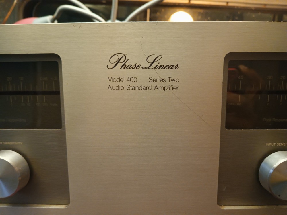 Vintage Phase Linear Model 400 Series Two Stereo Amplifier
