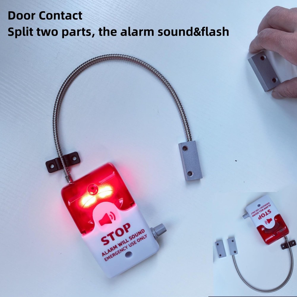 Multifunction Exit Door Alarm Helps Prevent Unauthorized Exits or Entries Thr...