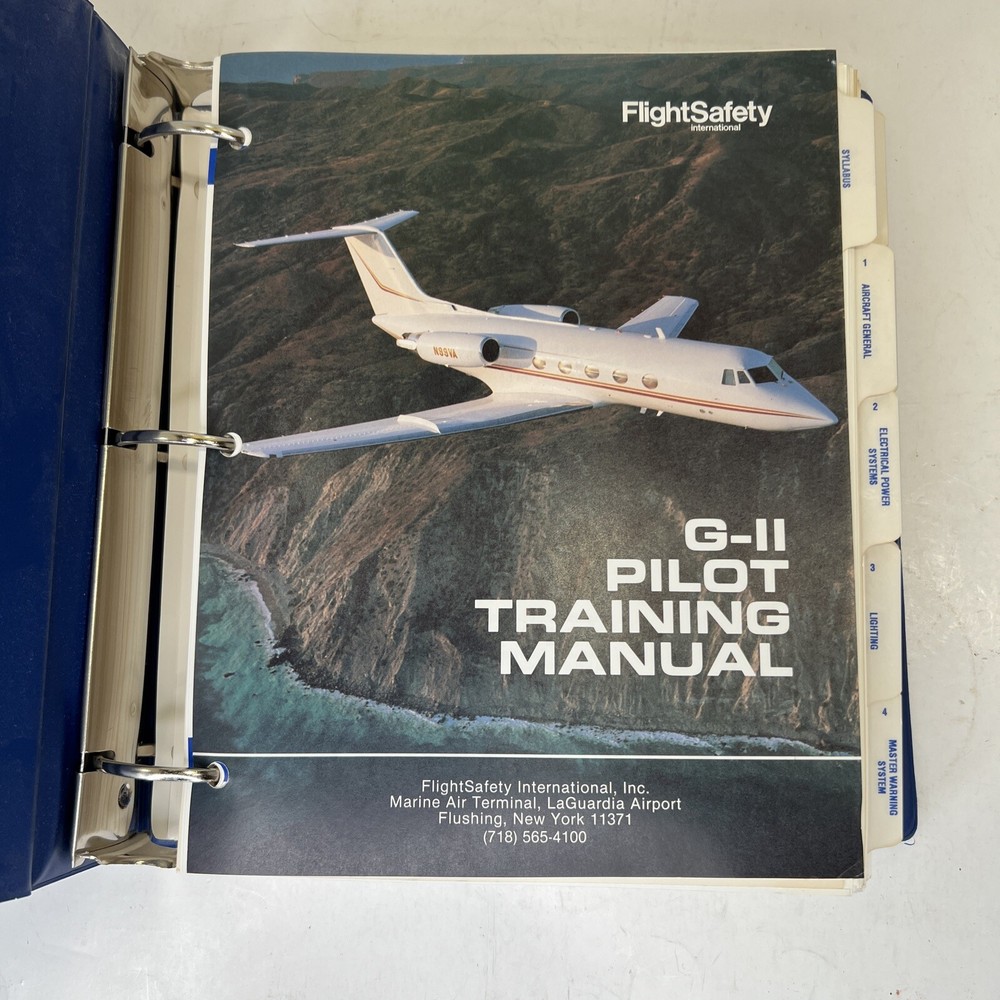 FlightSafety Gulfstream G-II Pilot Training Manual 1995