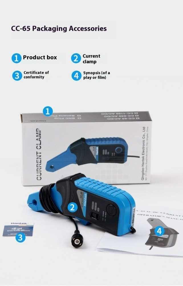 Current Clamp CC-65CC-650 AC/DC Current Clamp AC Clamp DC Clamp Current