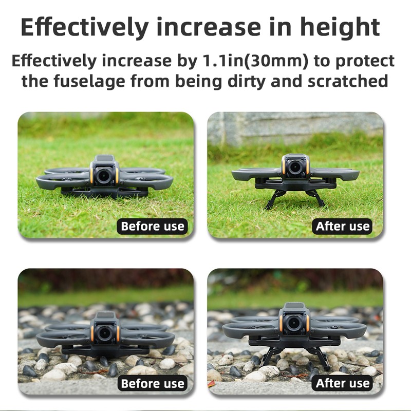 Drone Accessory Booster Stand Sled Stand Drone Protector For DJI AVATA 2