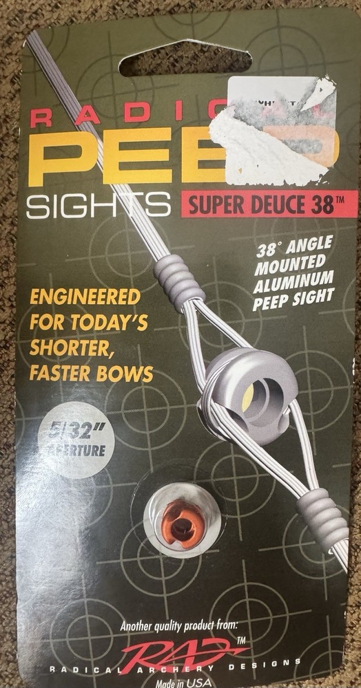 Radical Peep Sight Super Deuce 38 5/32”