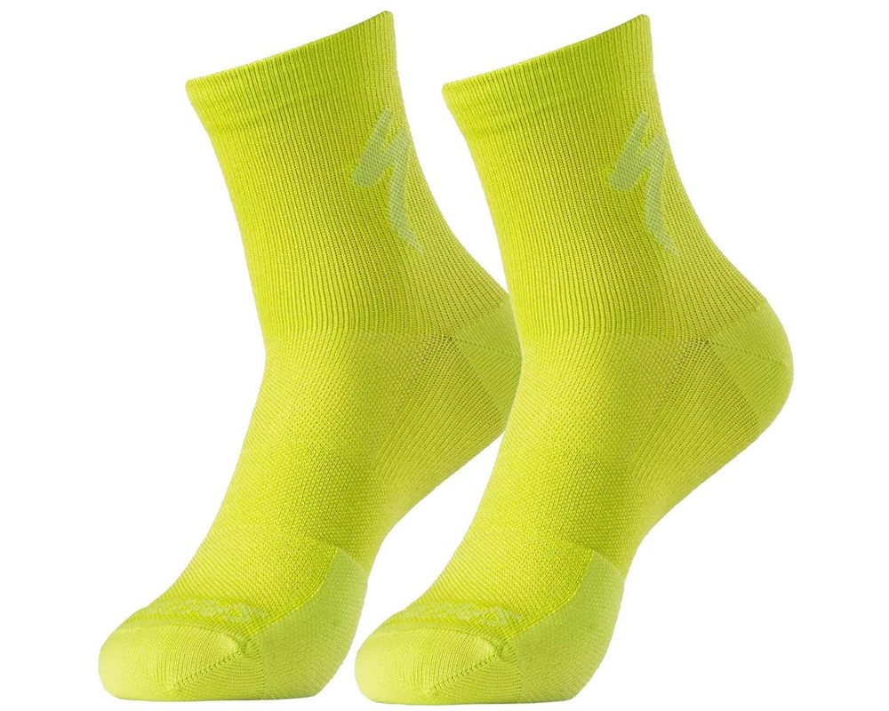 Specialized Soft Air Road Mid Socks (Hyper Green)