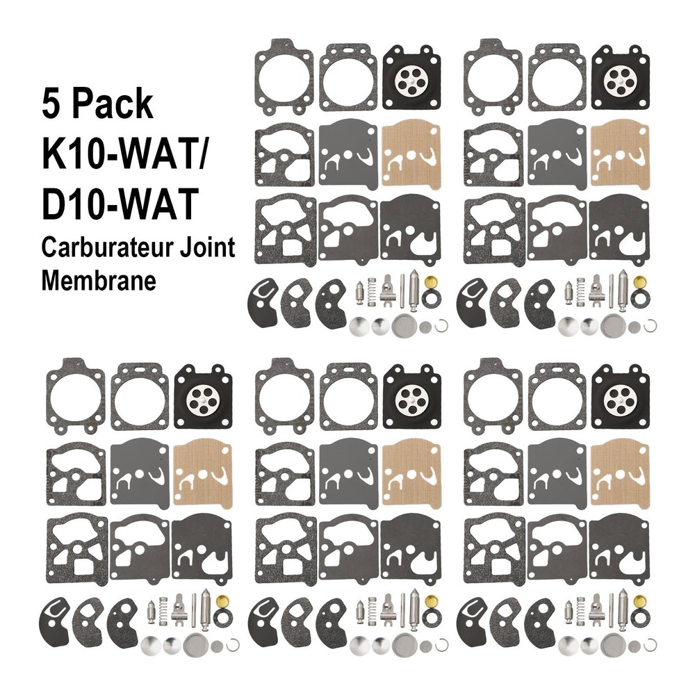 Increase Engine Longevity with Our 5 Pack Carburetor Diaphragm Replacement Kit
