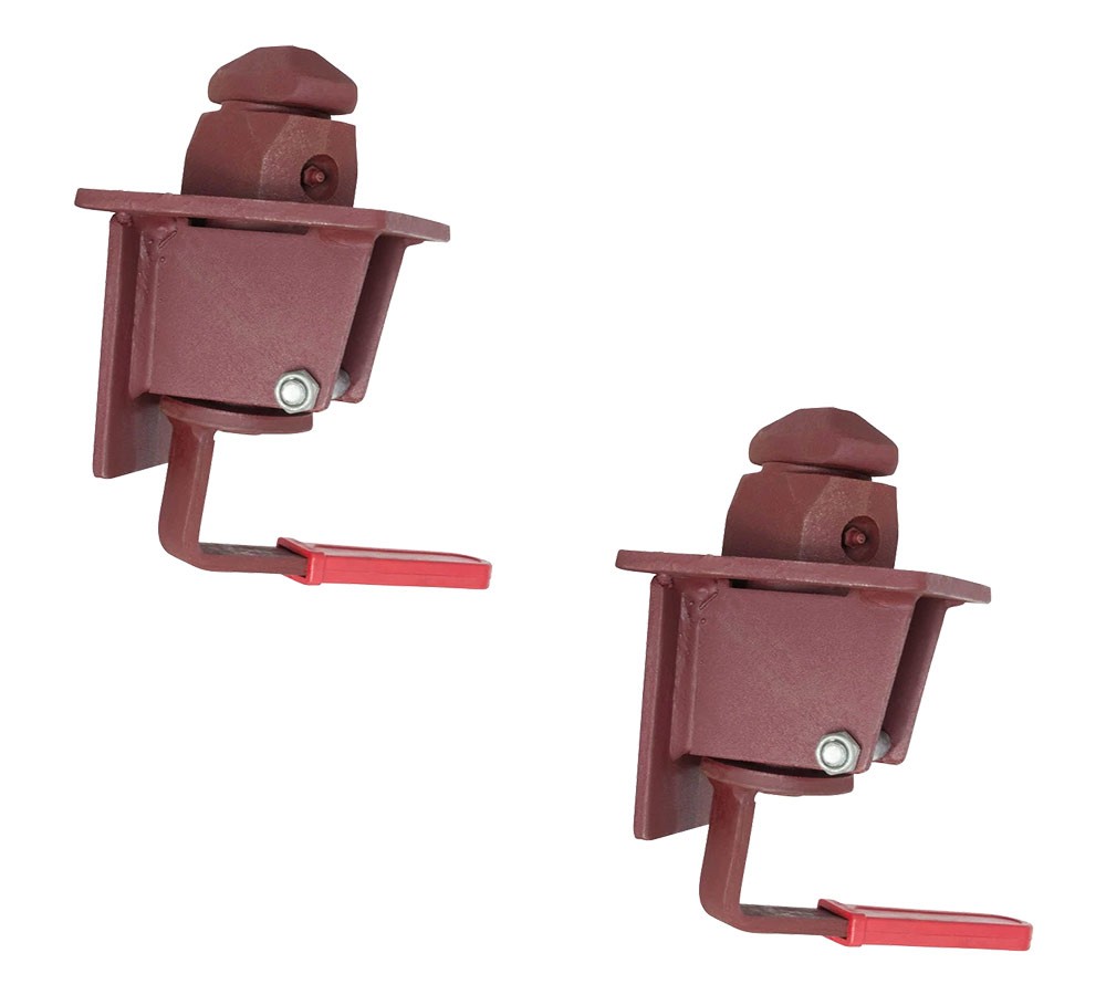 Shipping Container Manual Twist Lock Weld Type For Chassis (2 Pack)