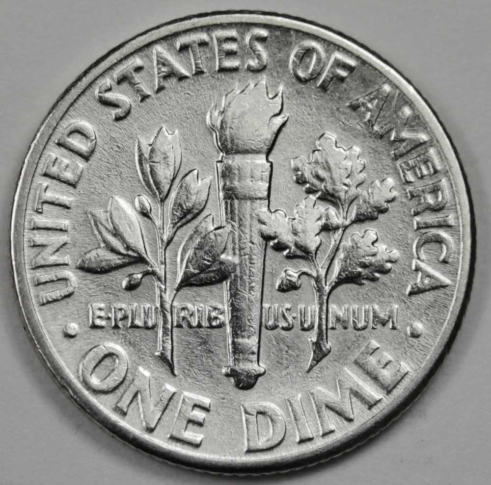 1949-p Roosevelt Dime. High Grade. (Inventory B)
