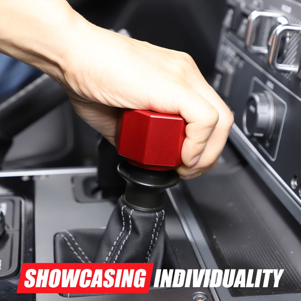 Replace Red Alloy Differential Lock Control Knob Head For Ineos Grenadier 2020+