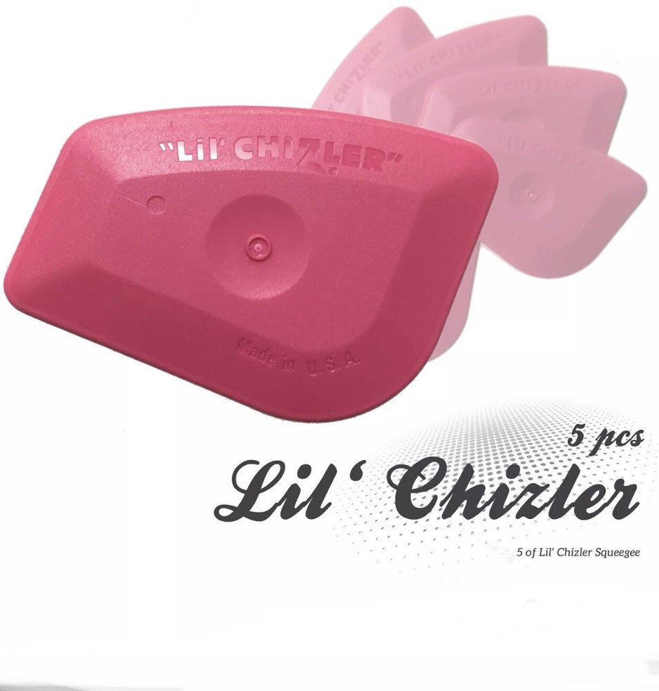 Heat Transfer Vinyl Tools ** Lil' Chizler ** Squeegee Scraper 5 pcs pack