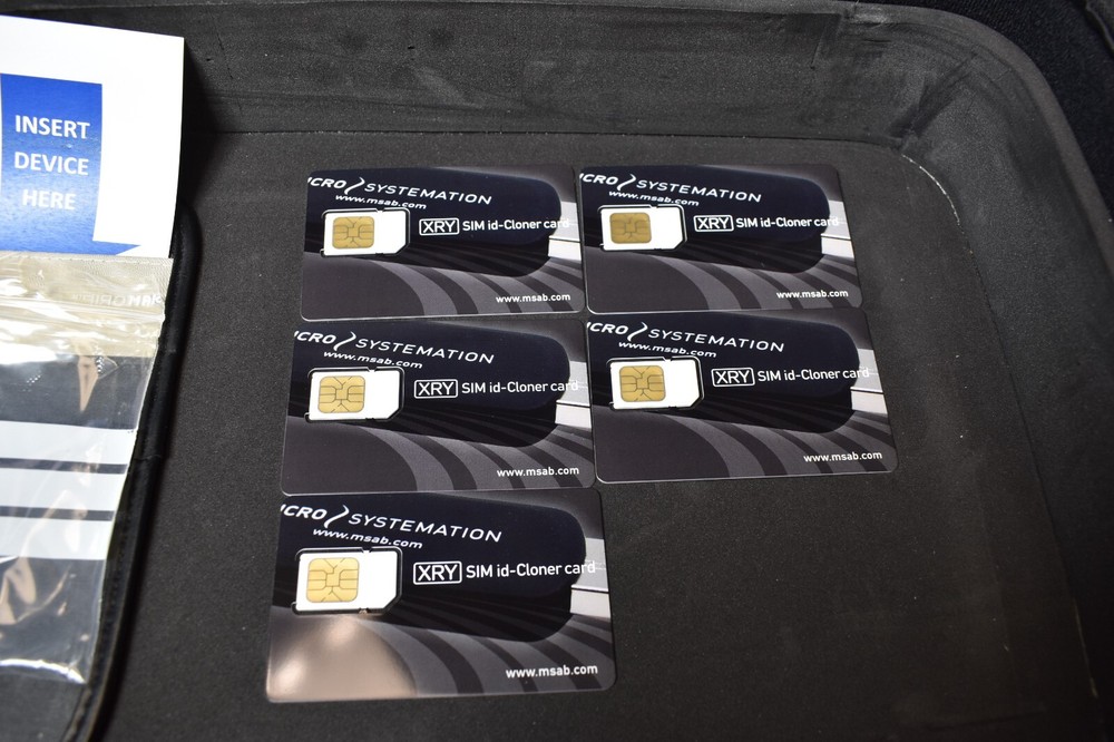 MSAB XRY Digital Intelligence Forensics Cell Duplicator Data access Phone Sim