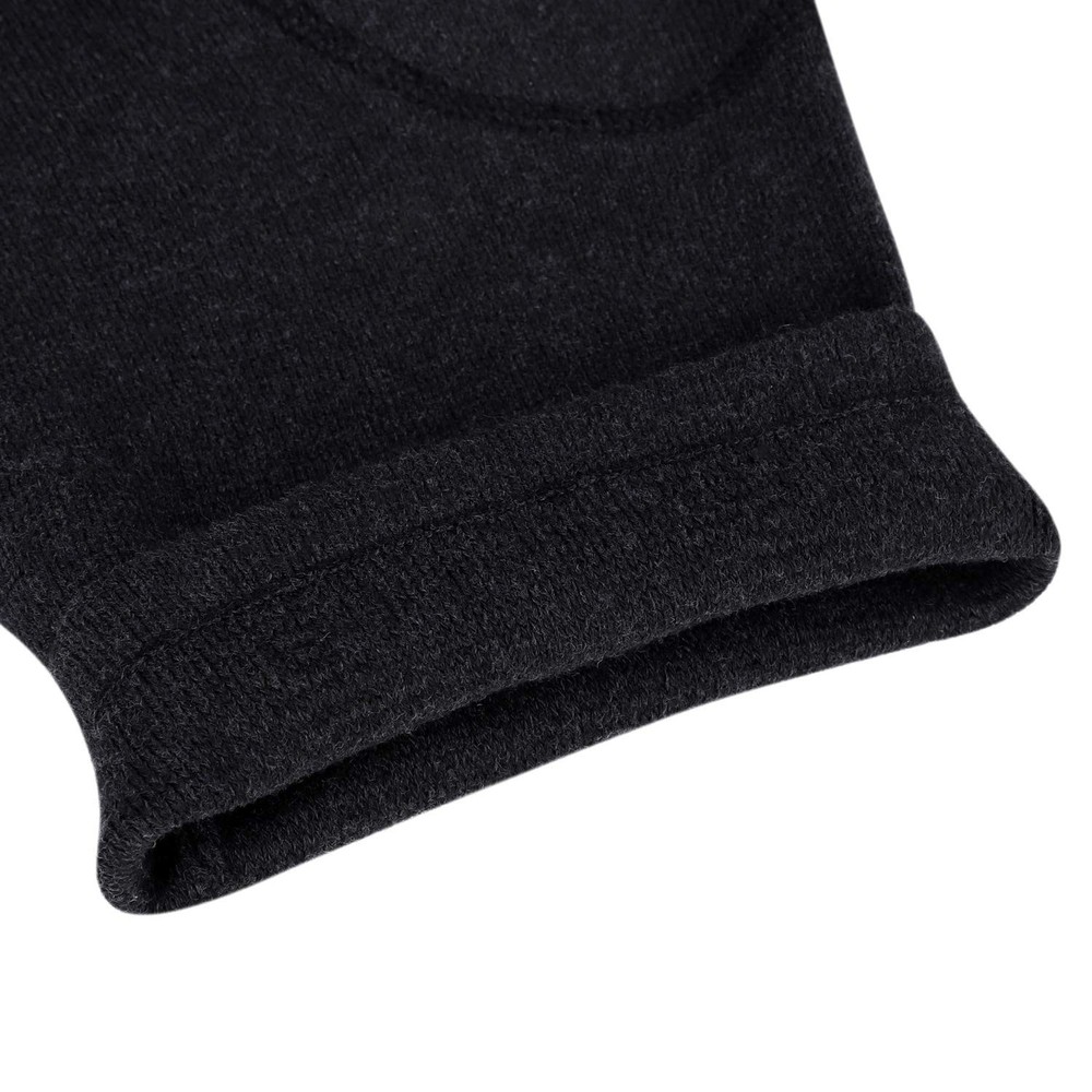 Knitted Double Shoulder Brace Warm Support Stability Compression Sleeve Wrap ...