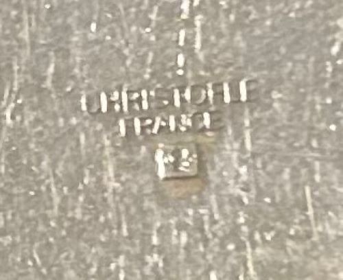 Iraqi Presidential Palace Saddam Hussein Silver Bowl