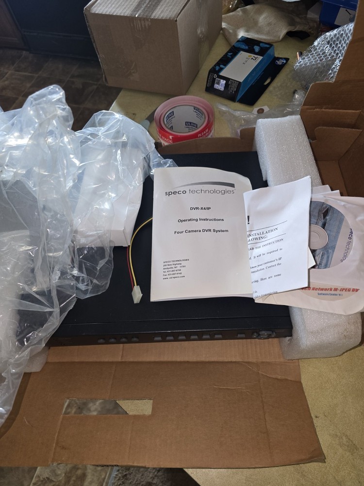 Speco Technoligies DVR-X4/IP Recorder